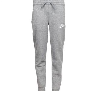 Gray Nike sweatpants